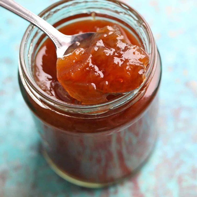 Ginger Infused Rhubarb Jelly