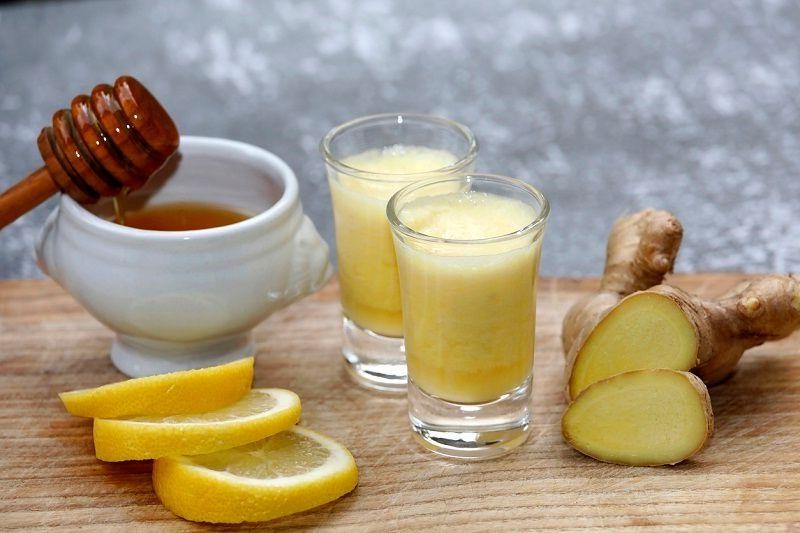 Ginger and Lemon Immune-Boosting Juice