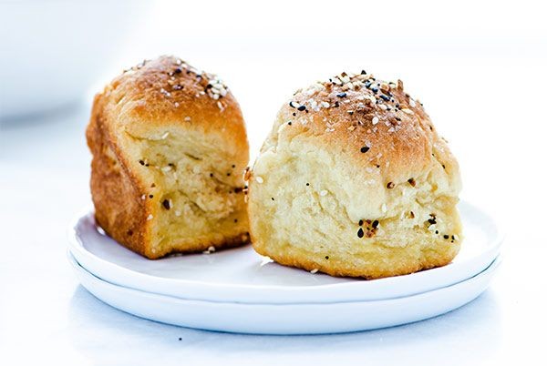 Gluten-Free Everything Bagel Rolls