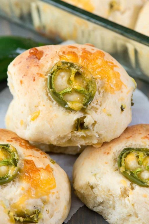 Gluten-Free Jalapeño Cheddar Rolls