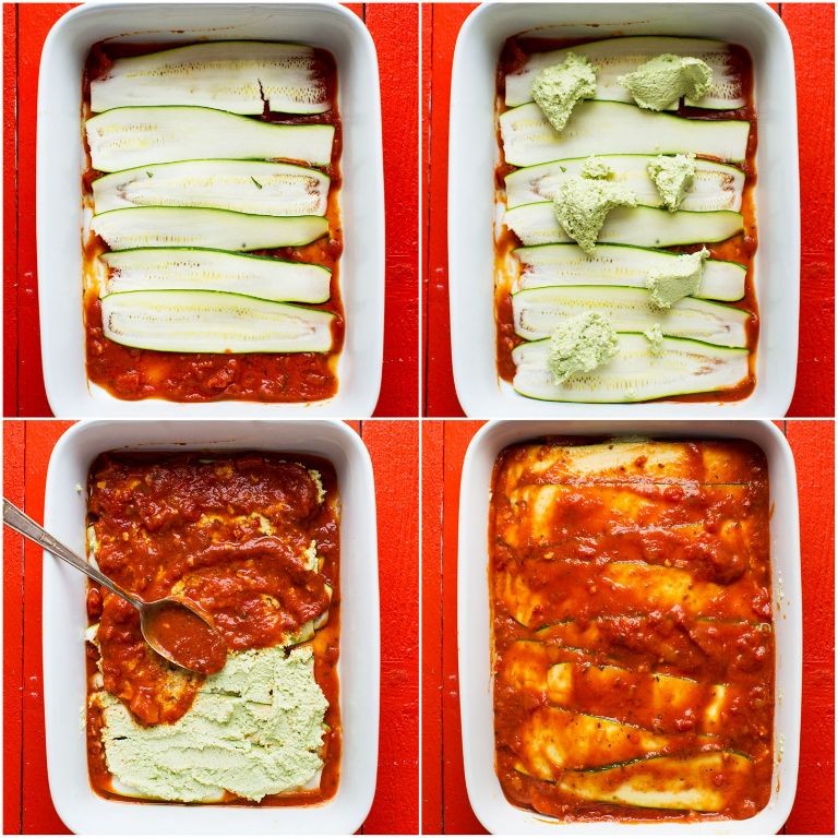 Gluten-Free Zucchini Lasagna Noodles