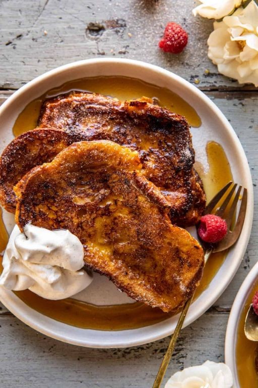 Golden Griddle French Toast with Cinnamon Sugar