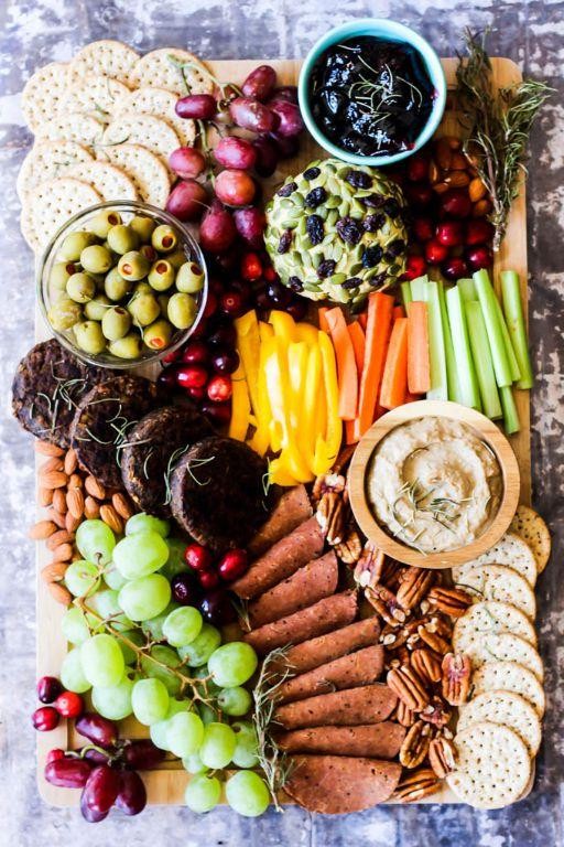 Gourmet Vegan Charcuterie Board