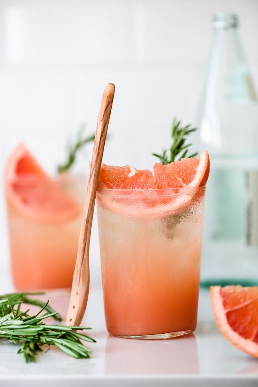 Grapefruit Rosemary Soda