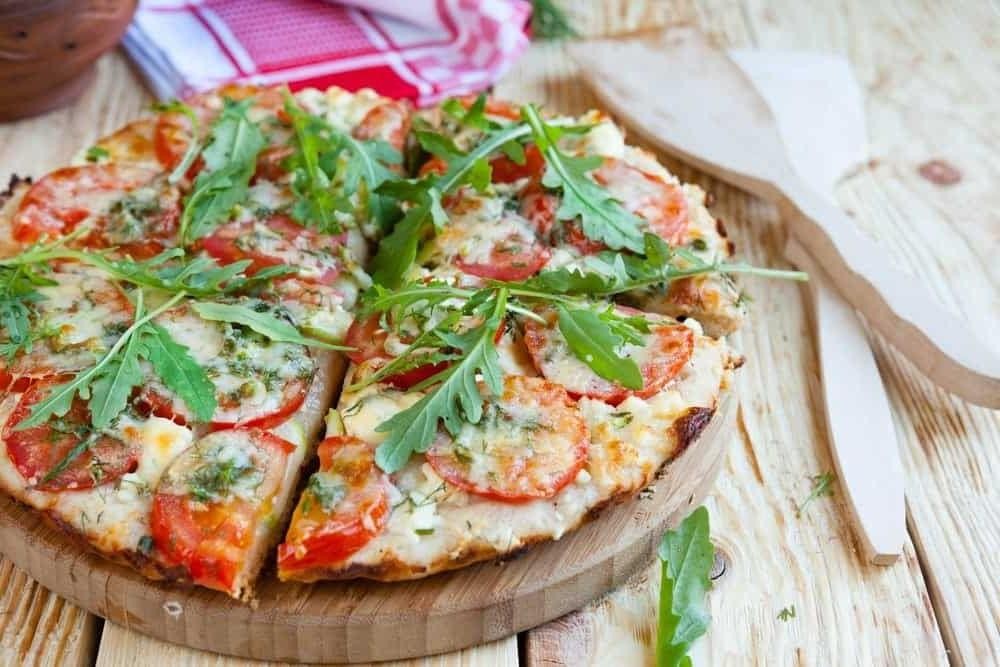 Greek Pita Bread Pizza