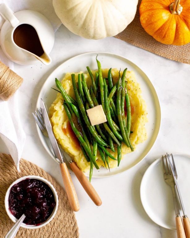 Green Bean and Potato Puree