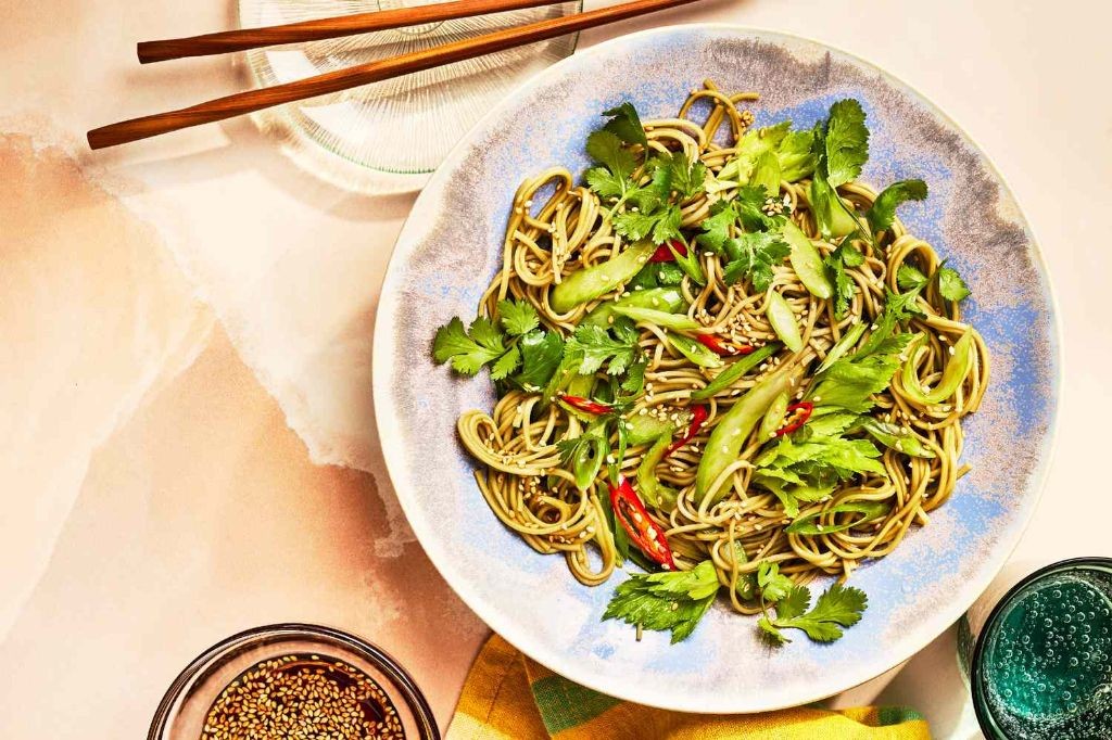 Green Tea Noodles