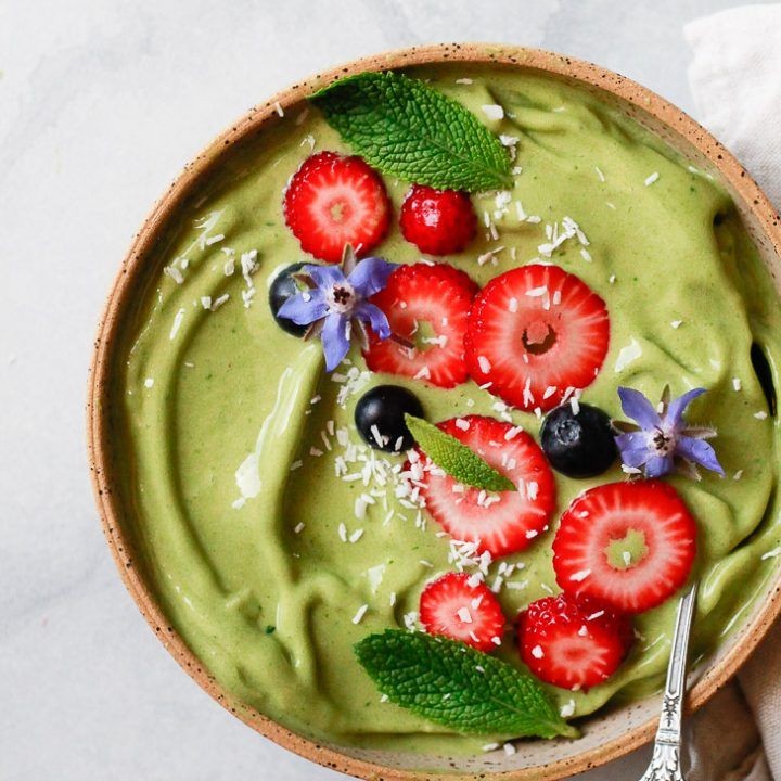 Green Tea Smoothie Bowl