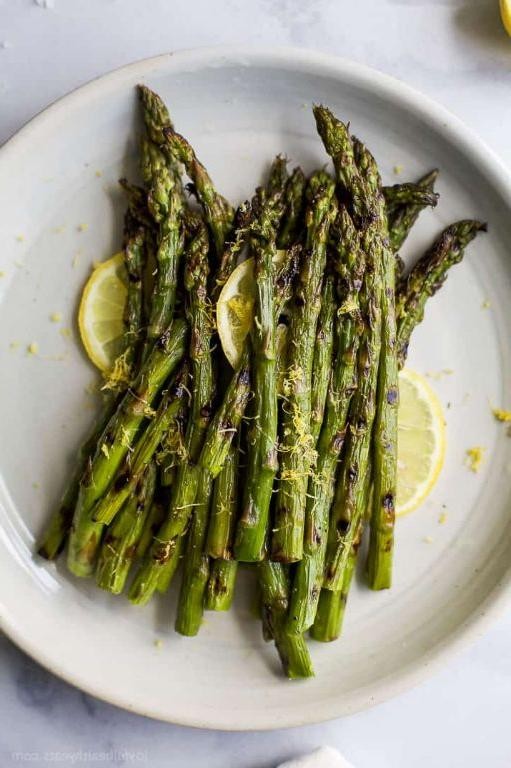 Grilled Asparagus with Lemon Zest