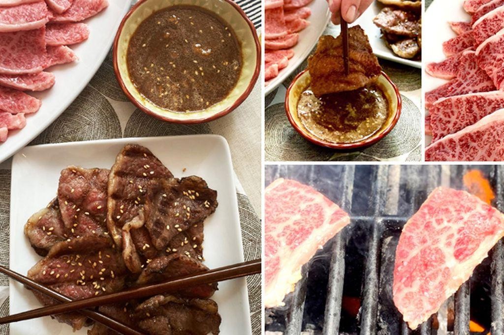 Grilled Beef Short Ribs in Yakiniku Sauce