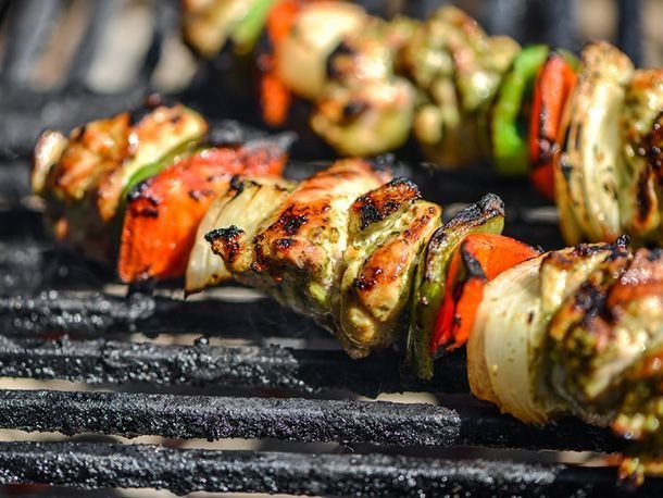 Grilled Chicken Fajitas with Lime Marinade