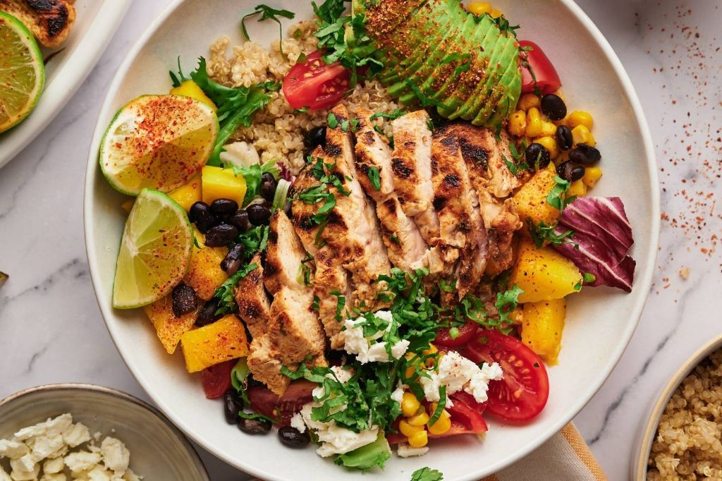 Grilled Chicken and Quinoa Power Salad