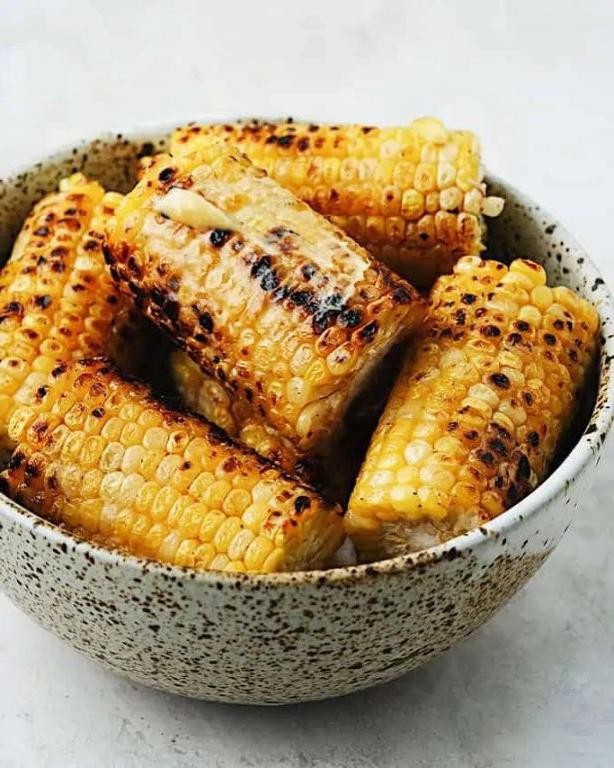 Grilled Corn on the Cob with Miso Barbecue Butter