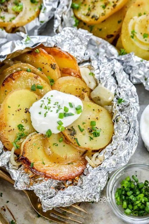 Grilled Foil Packet Potatoes