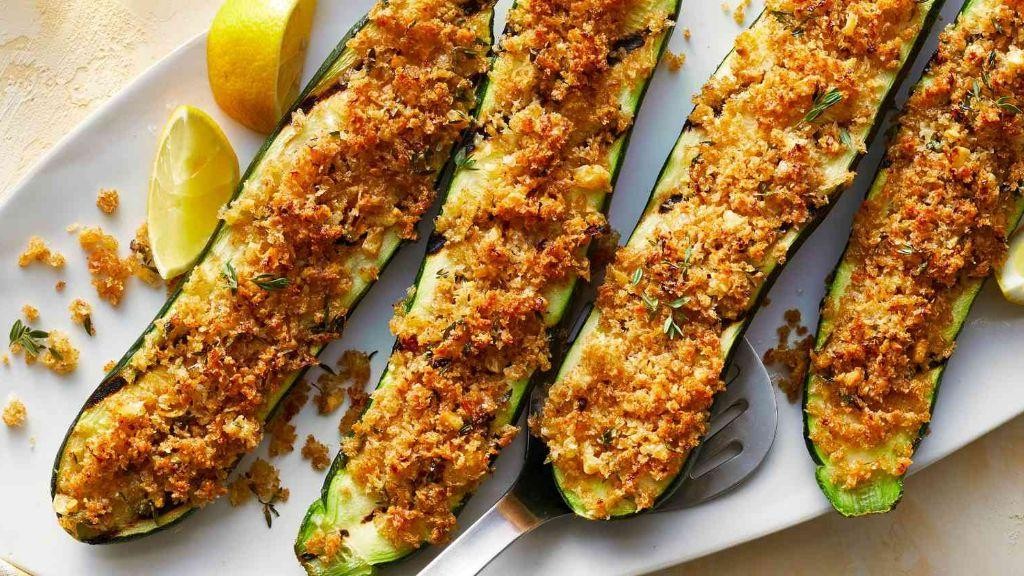 Grilled Zucchini with Parmesan
