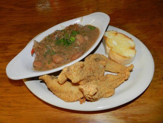 Gumbo with Fried Catfish