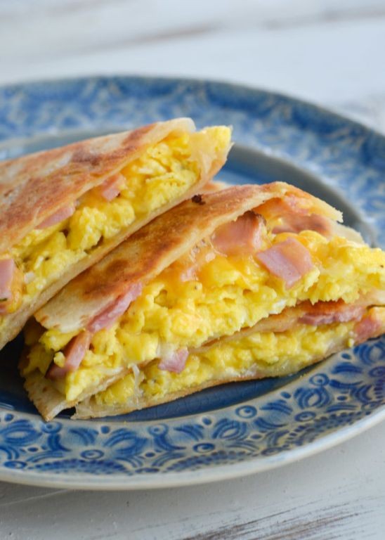 Ham and Cheese Quesadillas