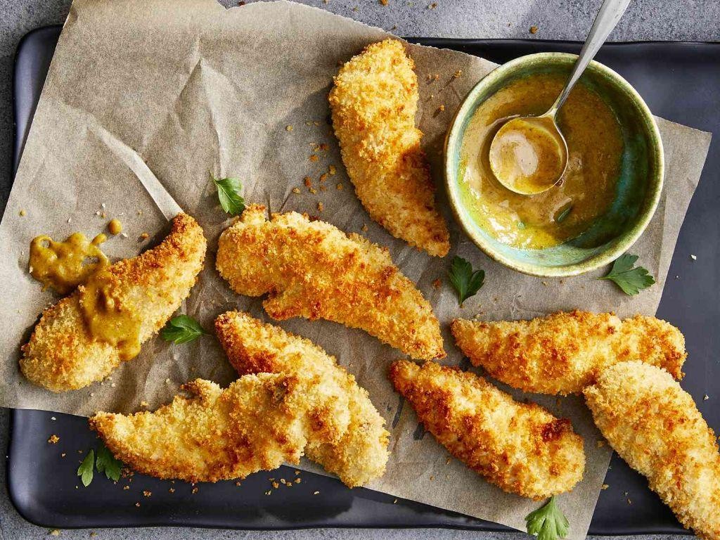Herb-Crusted Air Fryer Chicken Tenders