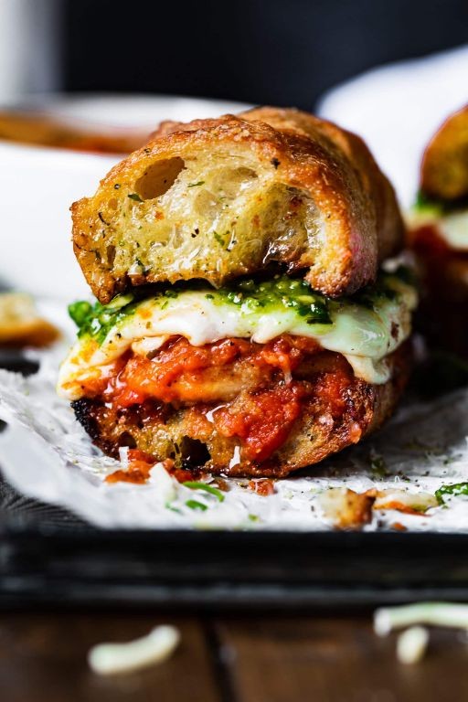 Herb-Crusted Chicken Parmesan Sub