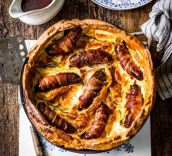 Herb-Infused Toad in the Hole with Rosemary