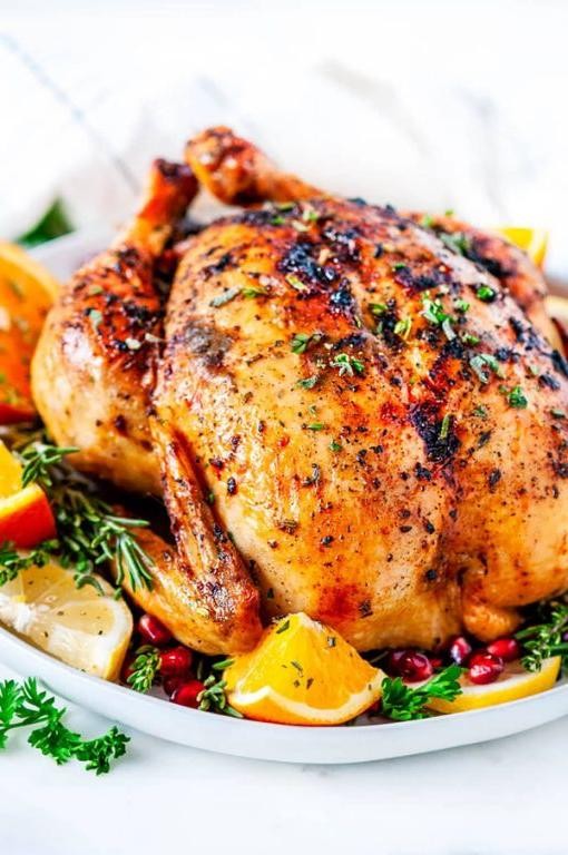 Herb-Roasted Turkey Necks with Garlic Butter