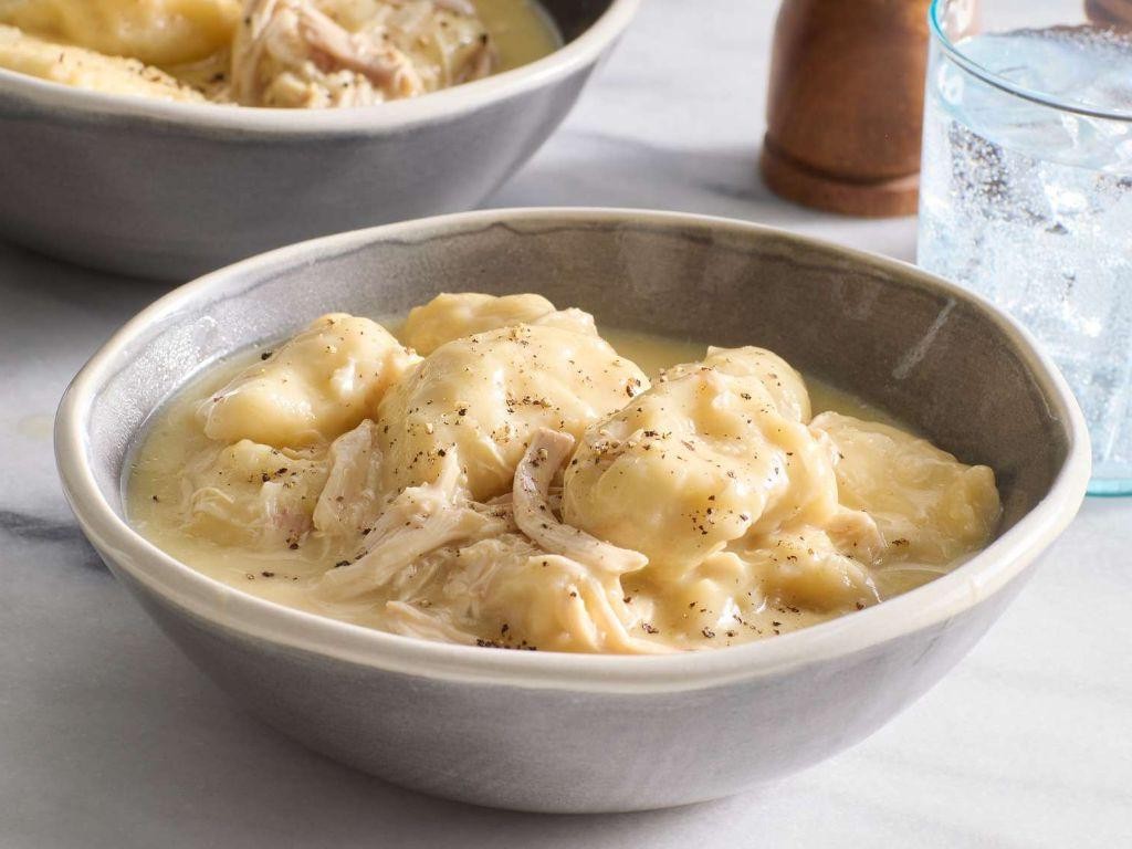 Homemade Chicken and Dumplings