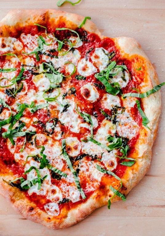 Homemade Margherita Pizza