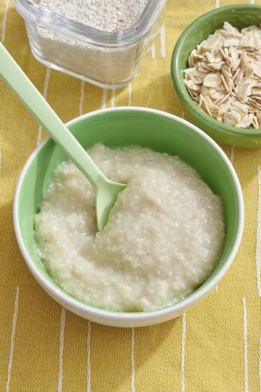 Homemade Oatmeal Baby Cereal