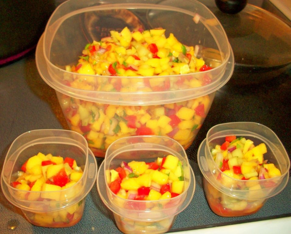 Homemade Qdoba Mango Salsa