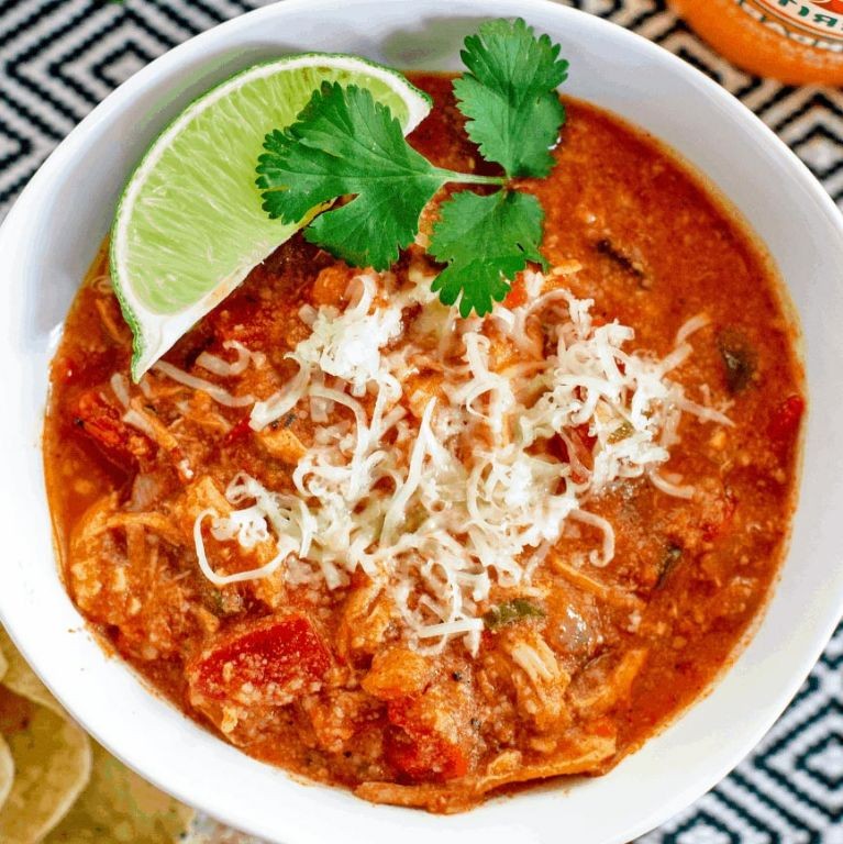 Homemade Qdoba Tortilla Soup