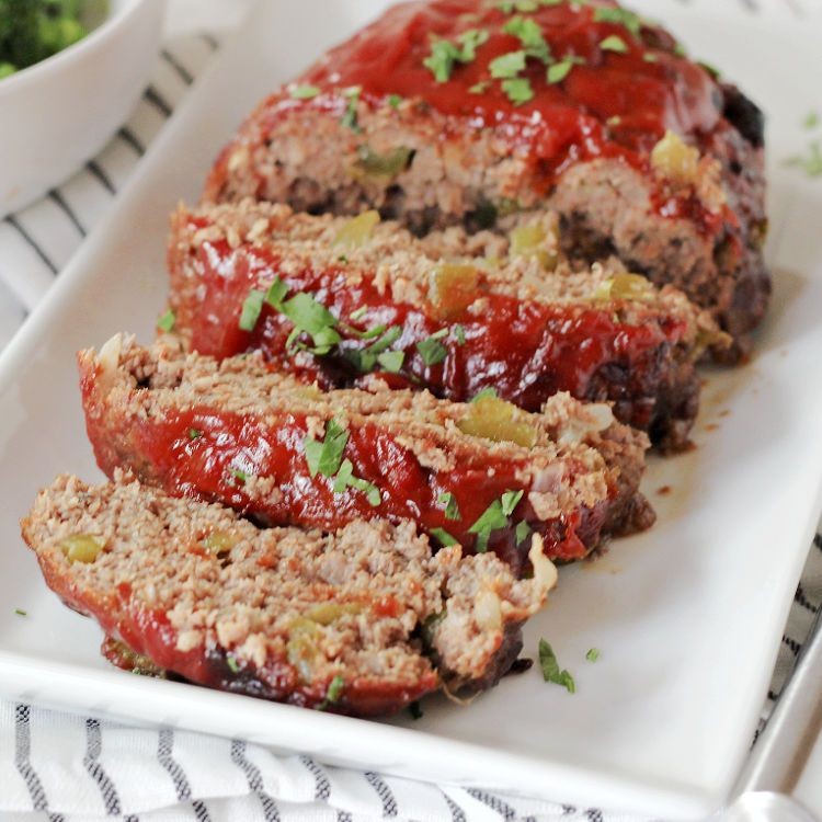 Homestyle Beef and Sausage Meatloaf