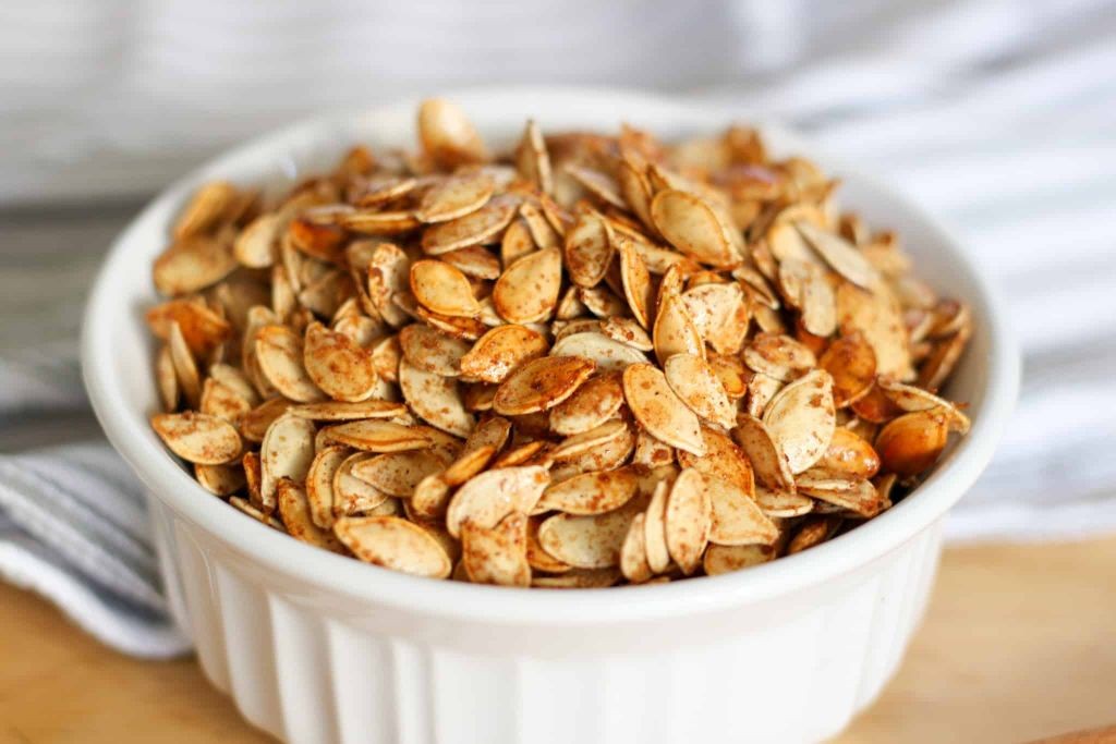 Honey Cinnamon Pumpkin Seeds