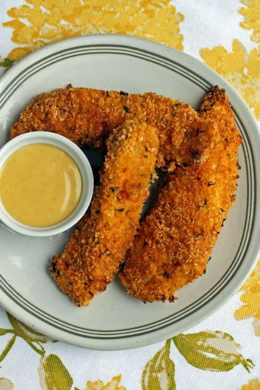 Honey Mustard Baked Chicken Tenders