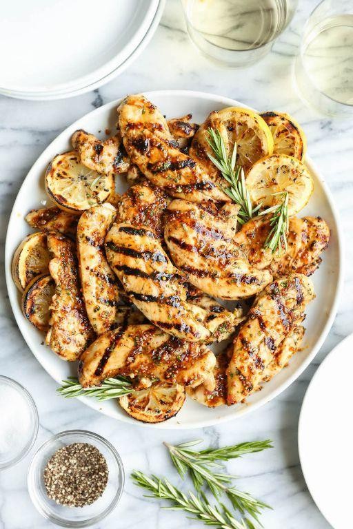Honey Mustard Grilled Chicken Tenderloins