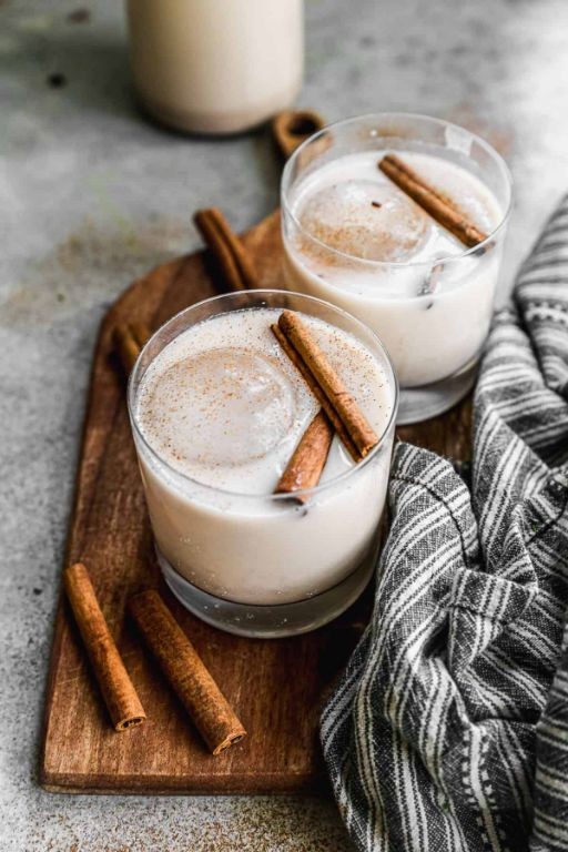 Horchata with Cinnamon Milk