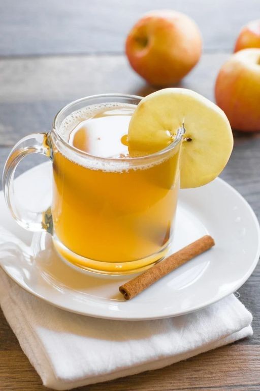 Hot Buttered Apple Cider Toddy