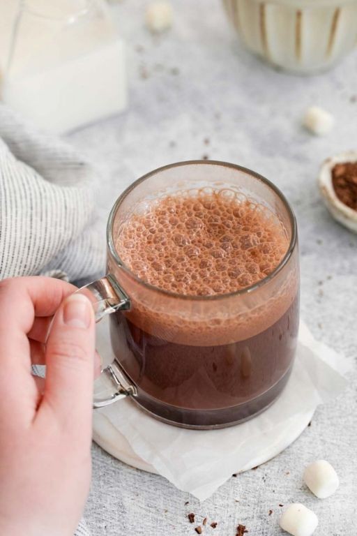 Hot Chocolate with Frothy Milk