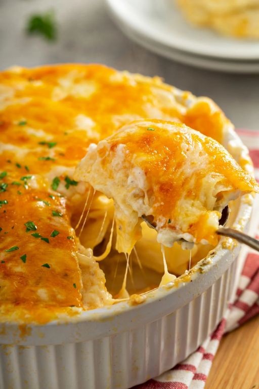 Instant Pot Cheesy Potato Casserole