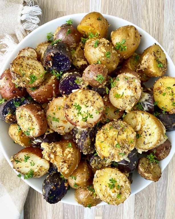 Instant Pot Garlic Parmesan Potatoes