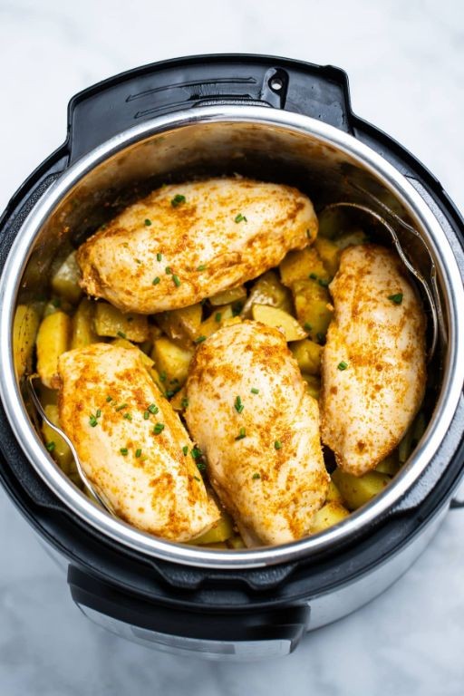 Instant Pot Potato and Chicken Bake