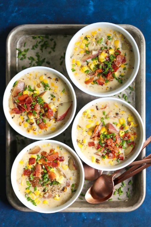 Instant Pot Potato and Corn Chowder
