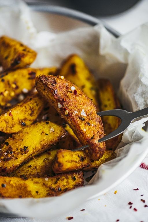 Instant Pot Spicy Potato Wedges