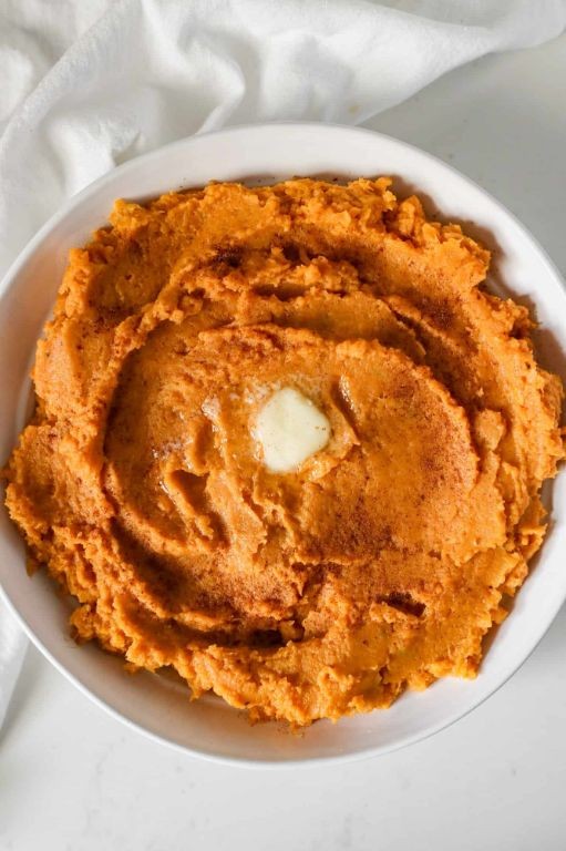 Instant Pot Sweet Potato Mash with Brown Butter