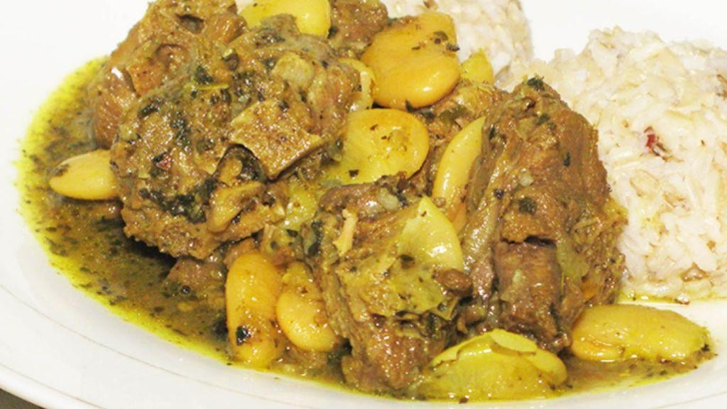 Jamaican Curry Turkey Neck Stew