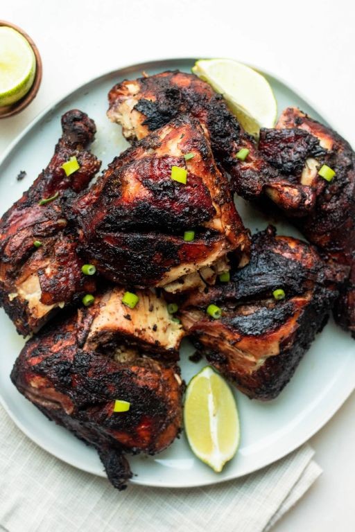 Jamaican Jerk Chicken Thighs and Legs
