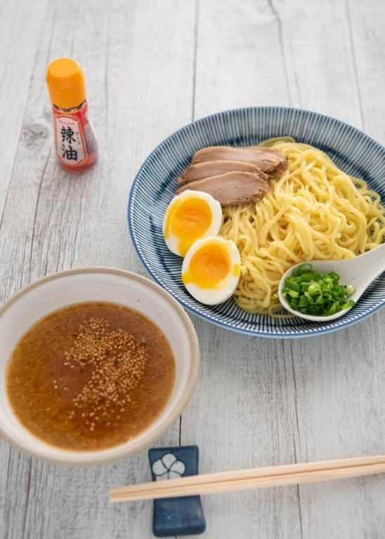 Japanese Tsukemen Dipping Noodles