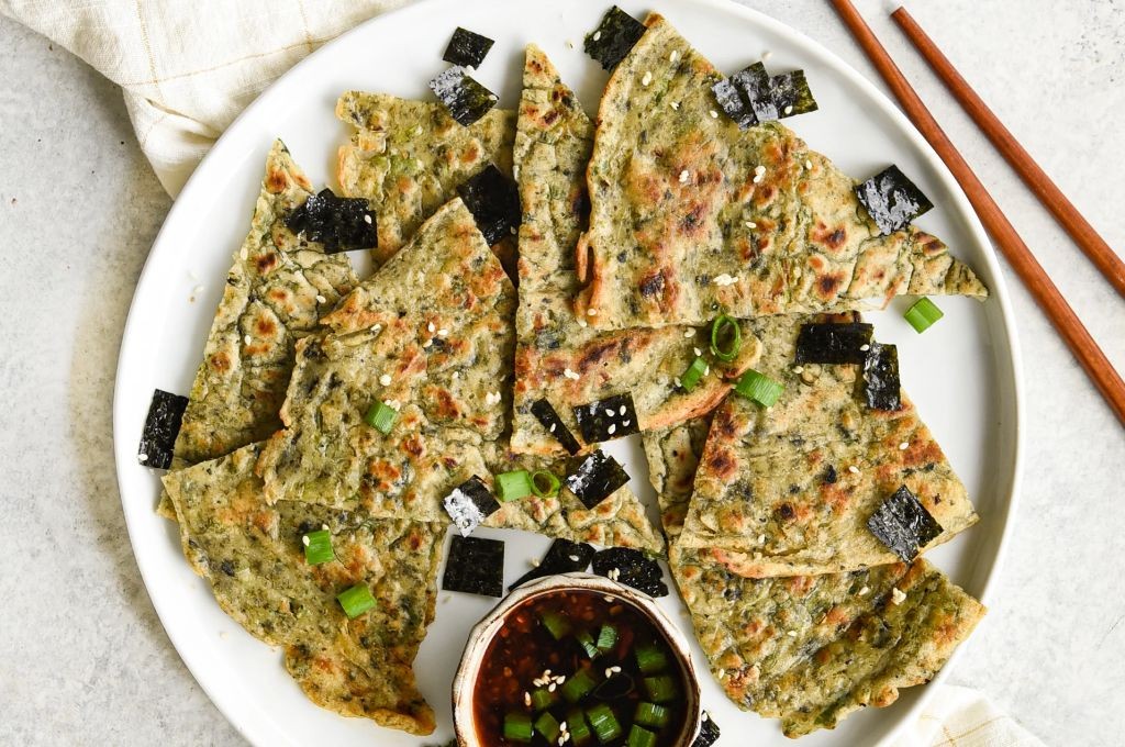 Kelp and Scallion Pancakes