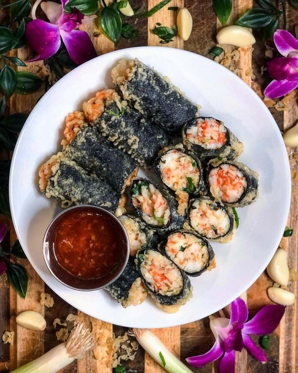 Kelp and Shrimp Tempura