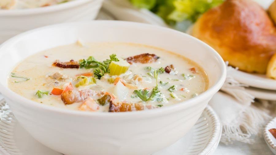 Keto Scallop Chowder