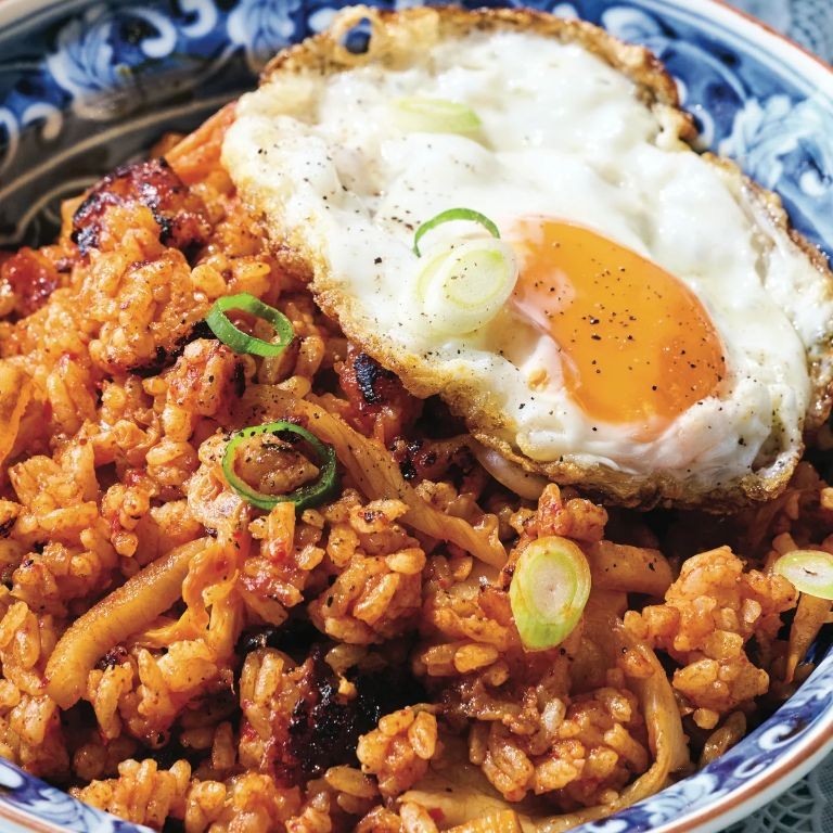 Kimchi Fried Rice for New Year